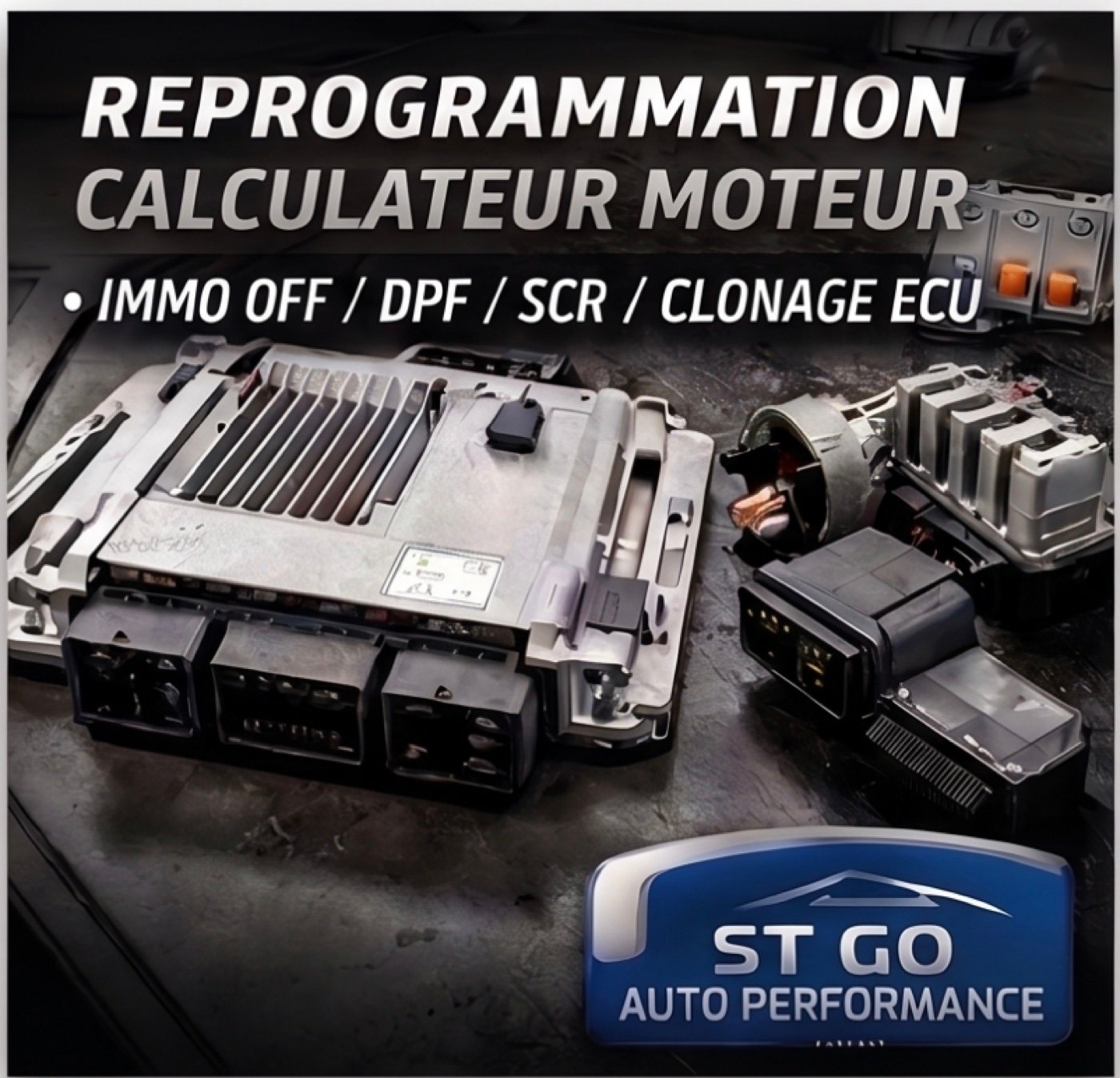 Reprogrammation calculateur moteur